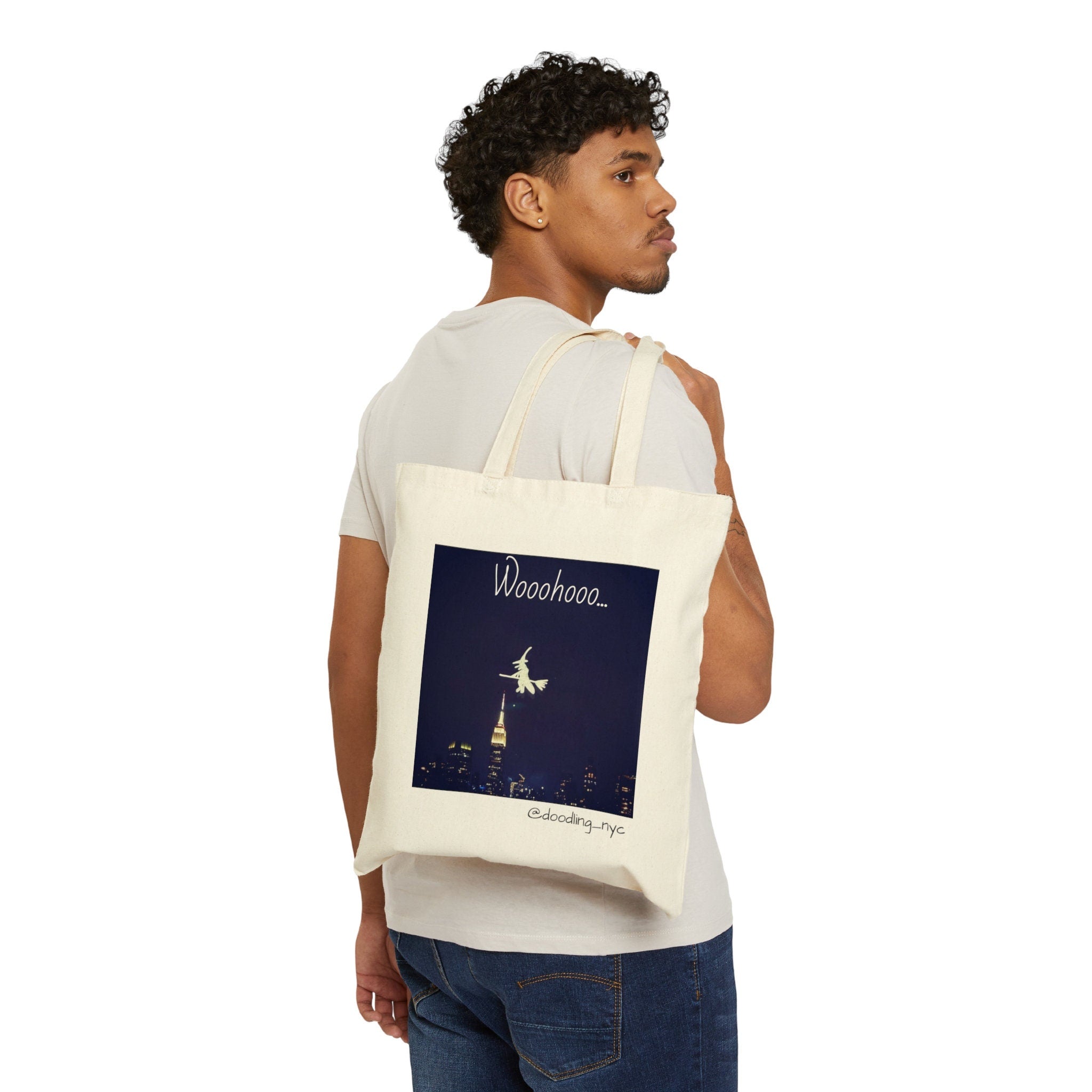 Halloween Cotton Tote Bag