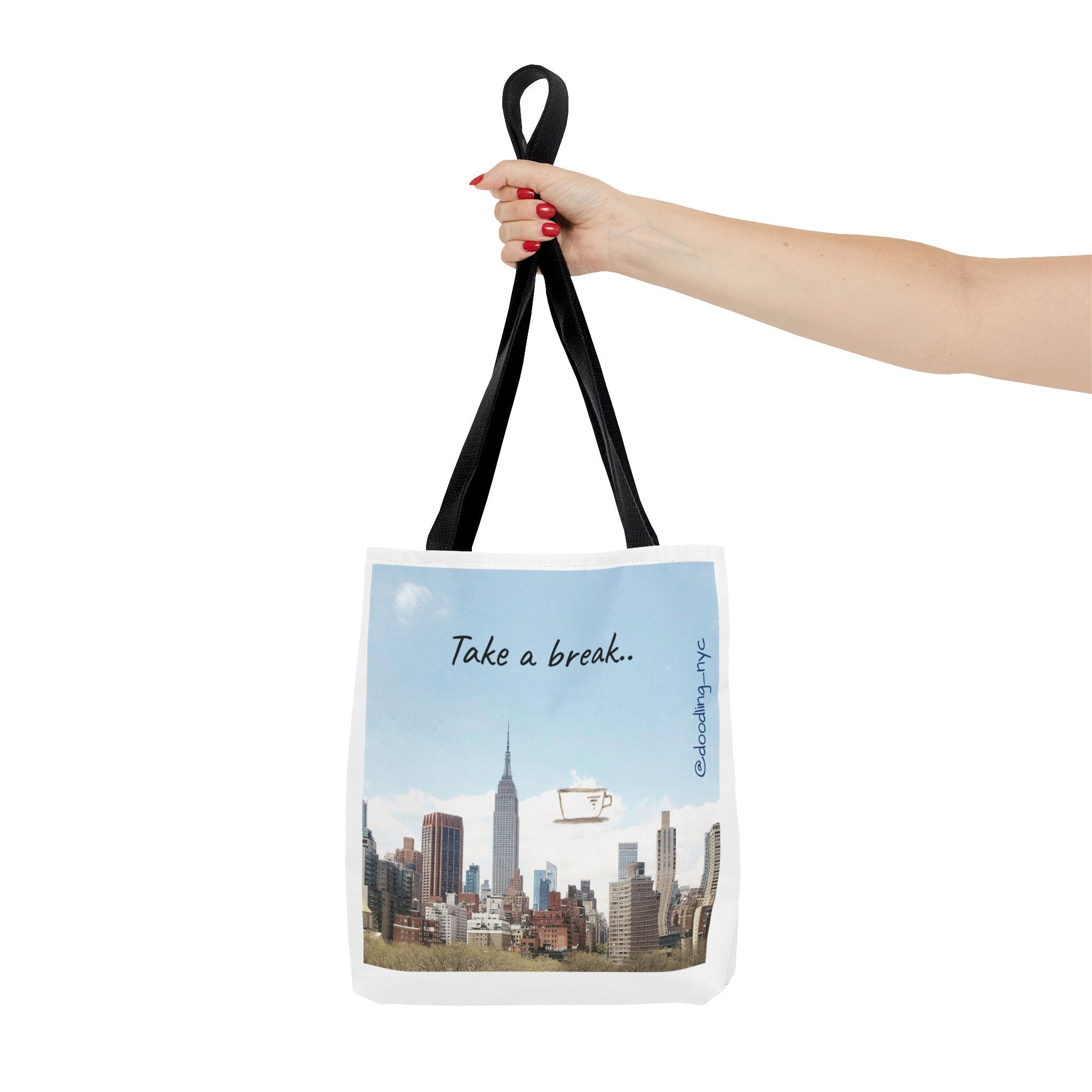 Doodle tote bag