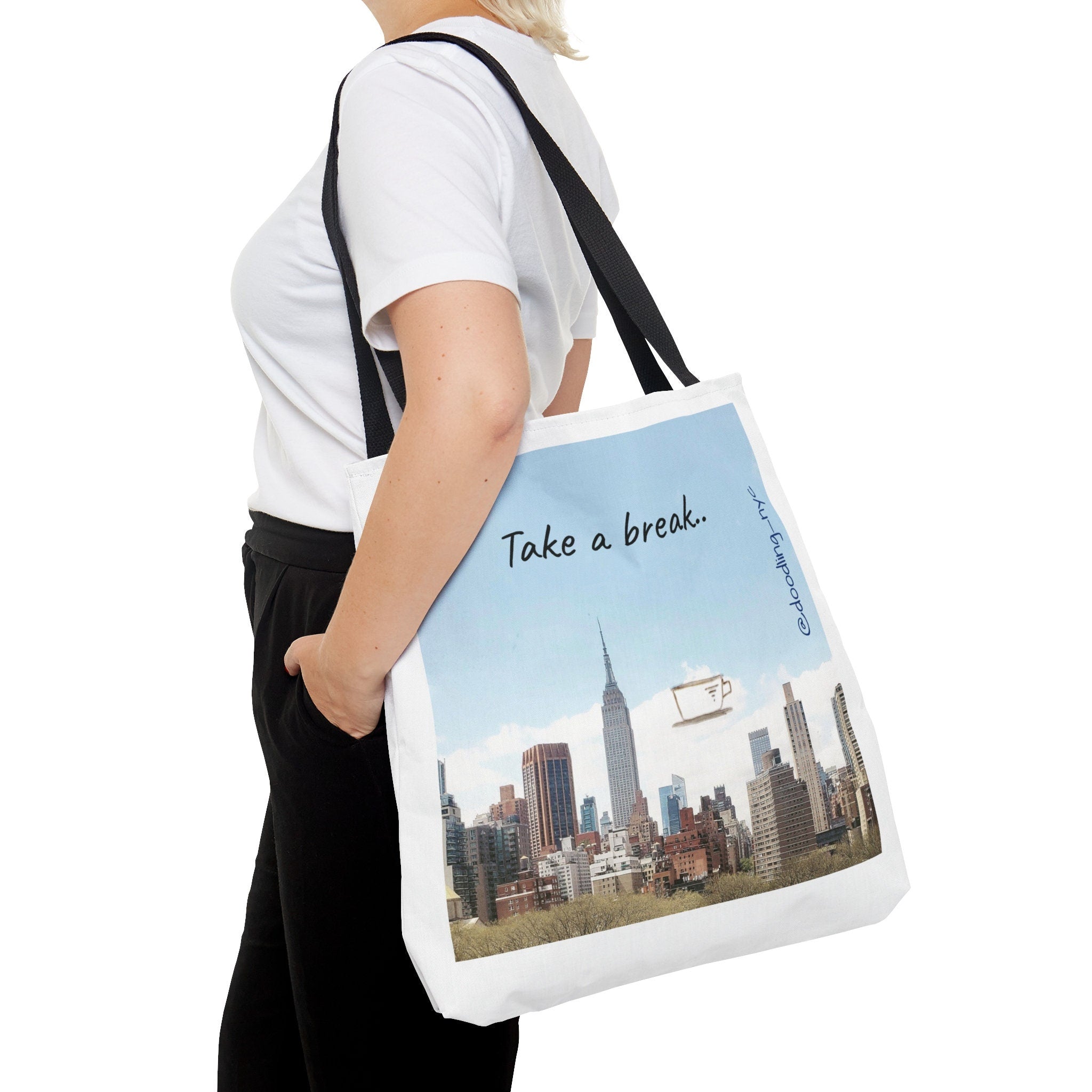 Doodle tote bag