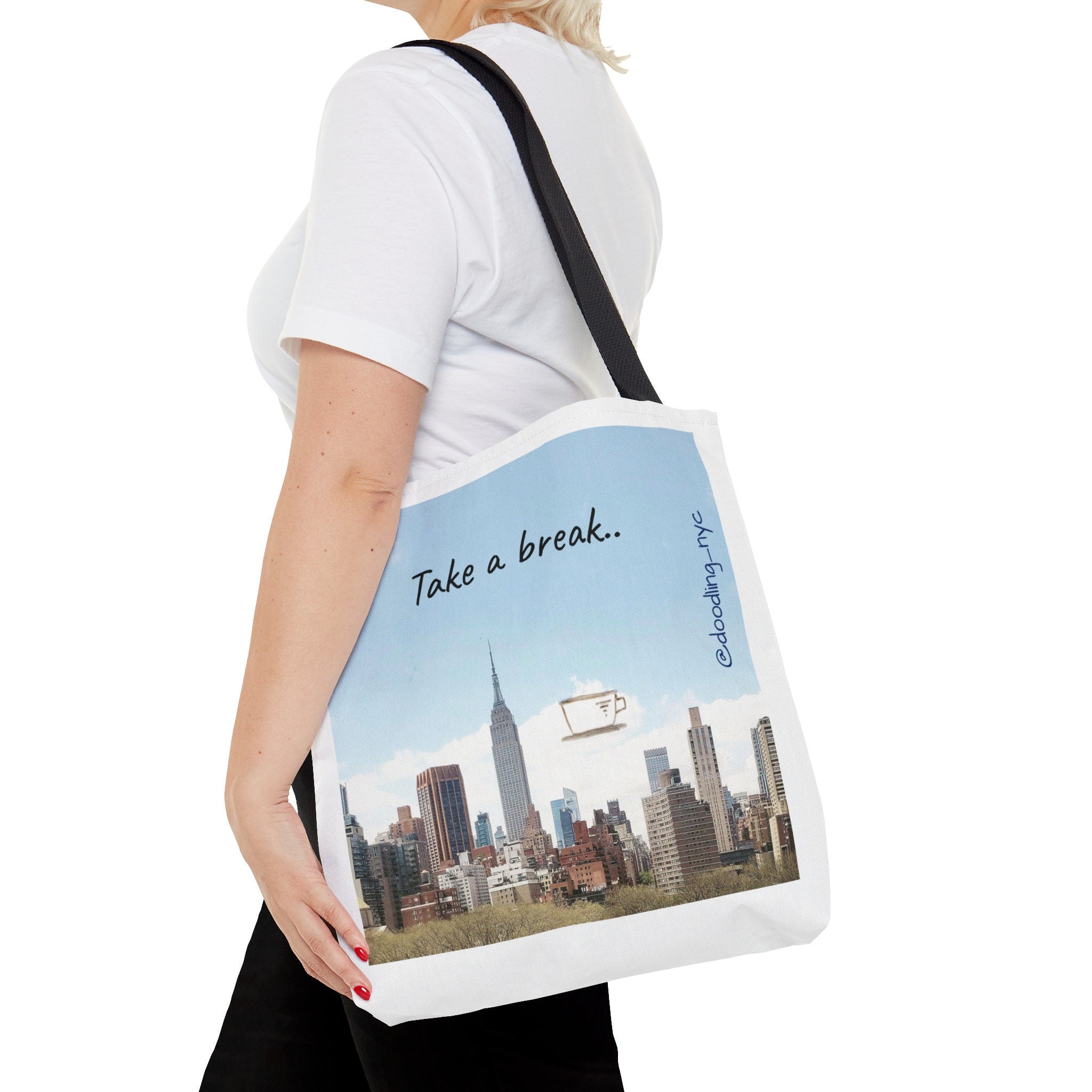 Doodle tote bag