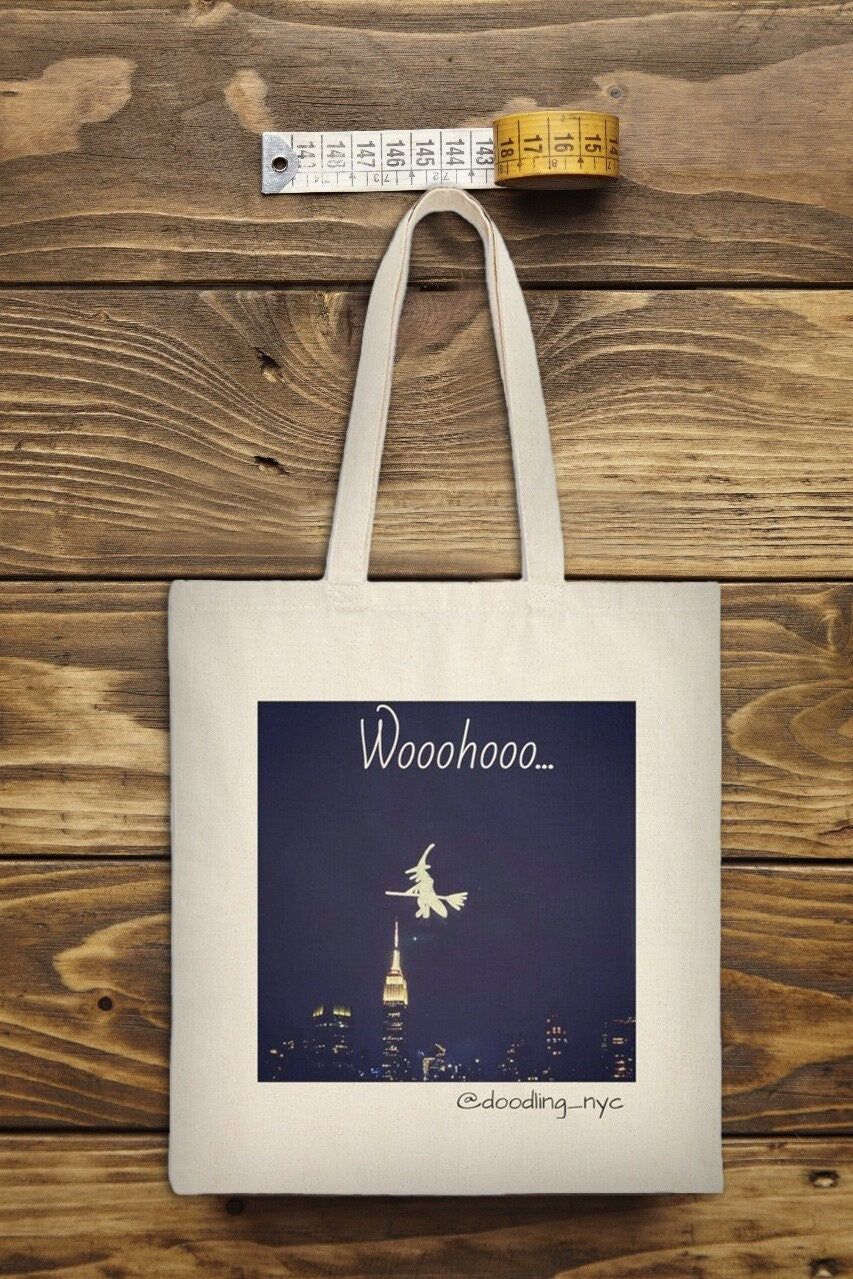 Halloween Cotton Tote Bag