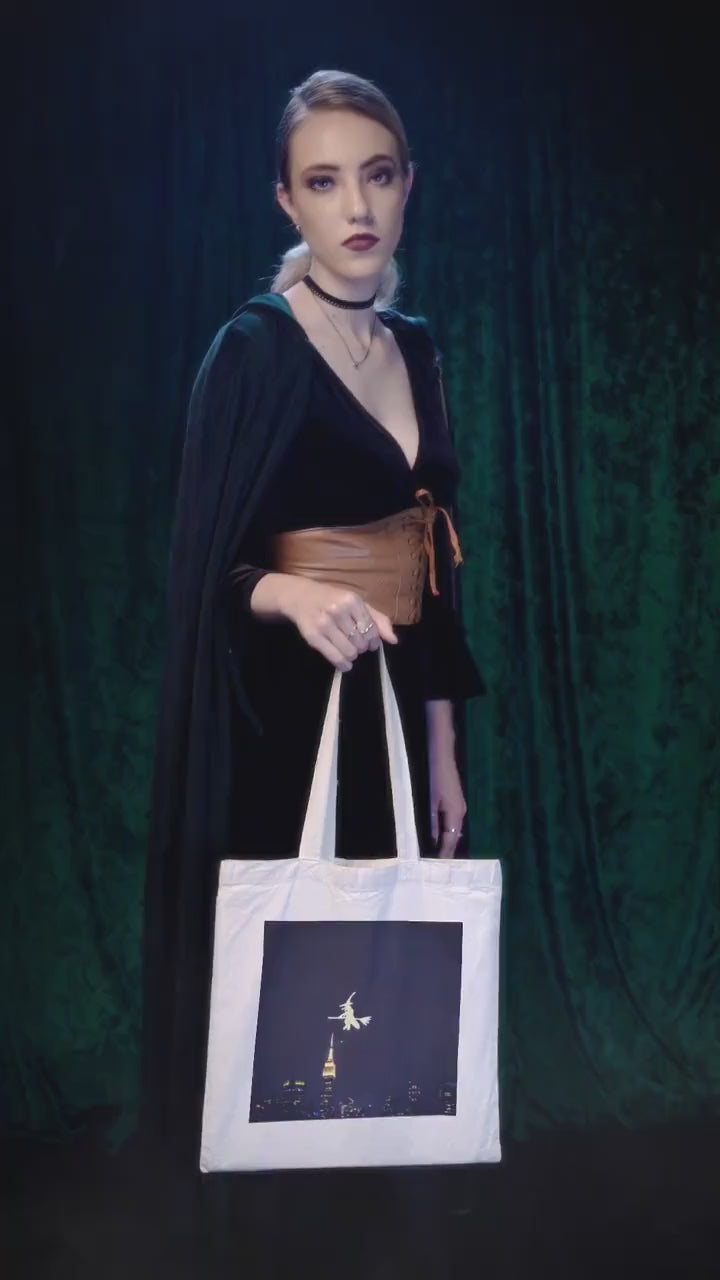 Halloween Cotton Tote Bag